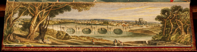 Illustration for article titled Fore-Edge Paintings: The Secret Works of Art Hidden Inside Book Pages